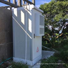 Gabinete à prova de weaterh ao ar livre de aço com sistema de refrigeração